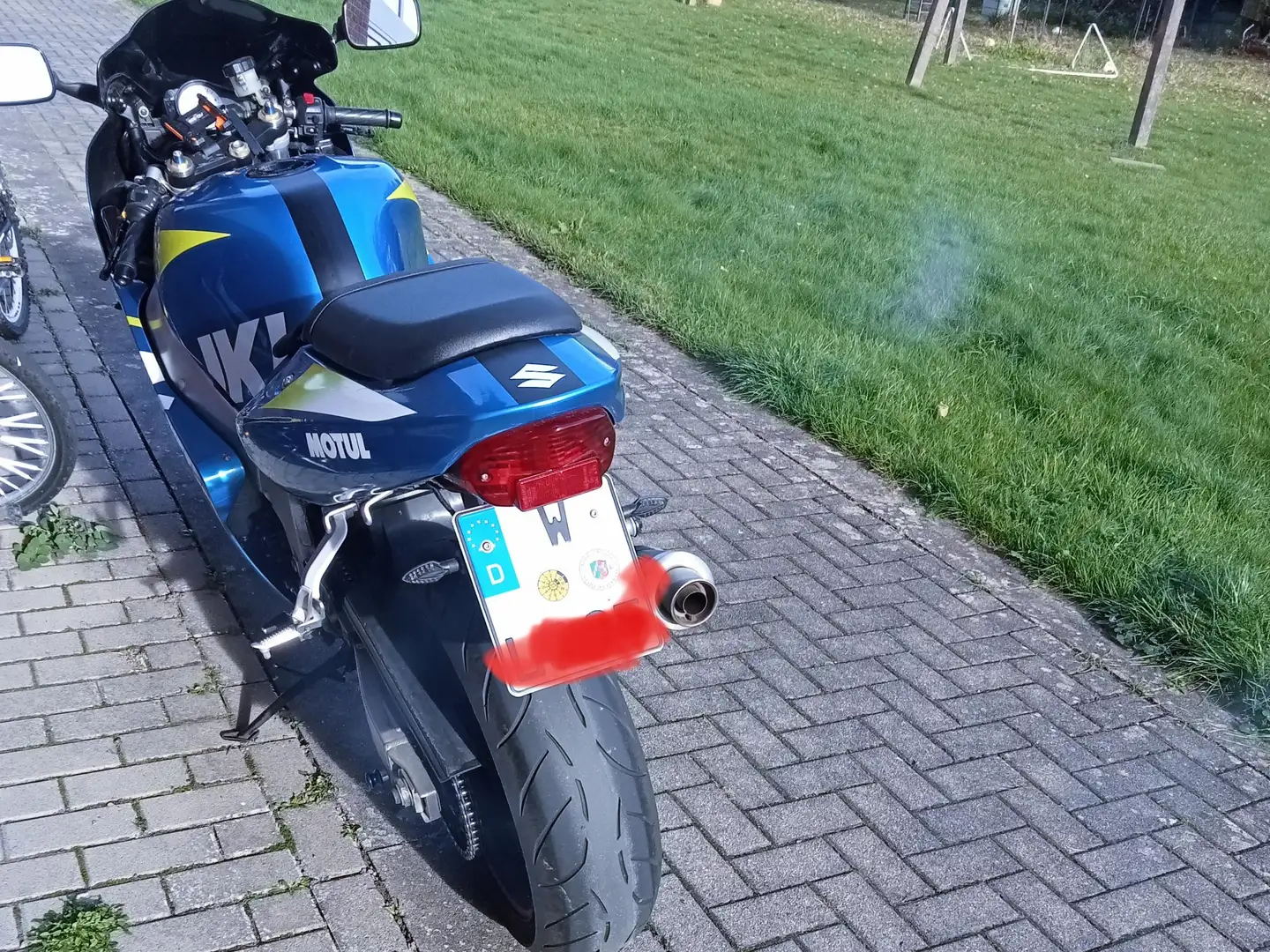 Suzuki GSX-R 600 K1 600 Kék - 2