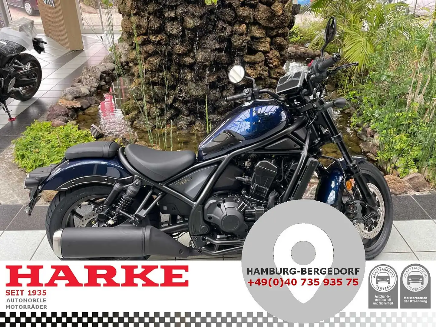Honda CMX 1100 Rebel 2025 6 Jahre Garantie plava - 1