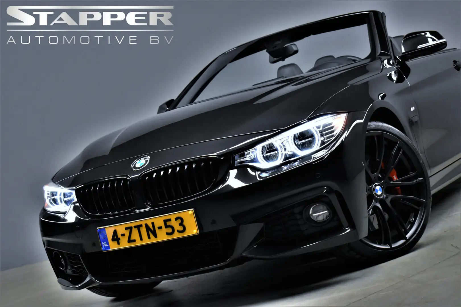 BMW 435 4-serie Cabrio 435i 306pk 6-Cil. M-Sport Org.NL H. Zwart - 2