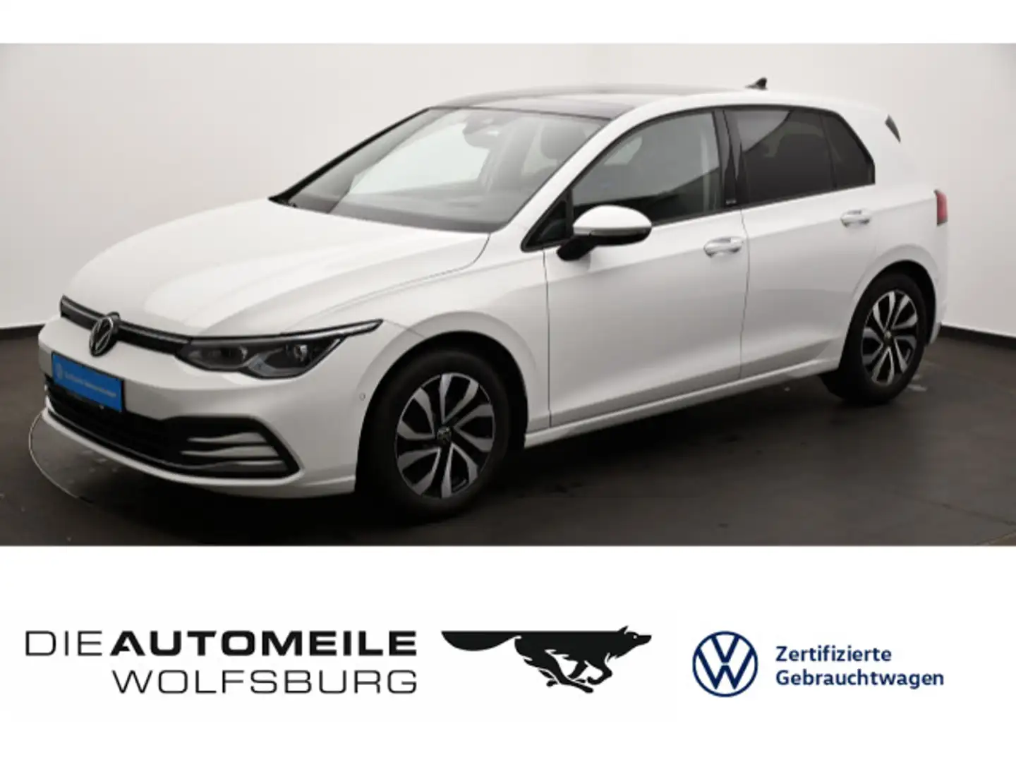 Volkswagen Golf 8 VIII 2.0 TDI DSG Active Matrix/AHK/Pano/H Weiß - 1