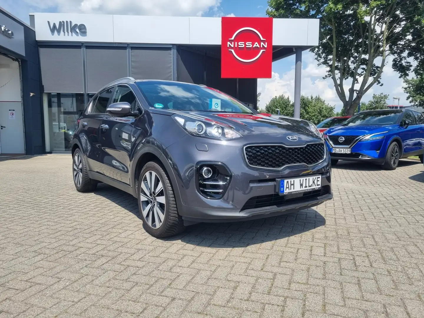 Kia Sportage 1.7 CRDi Spirit 2WD ISG/ Sitzbelüftung/ 1.Hand Grijs - 2