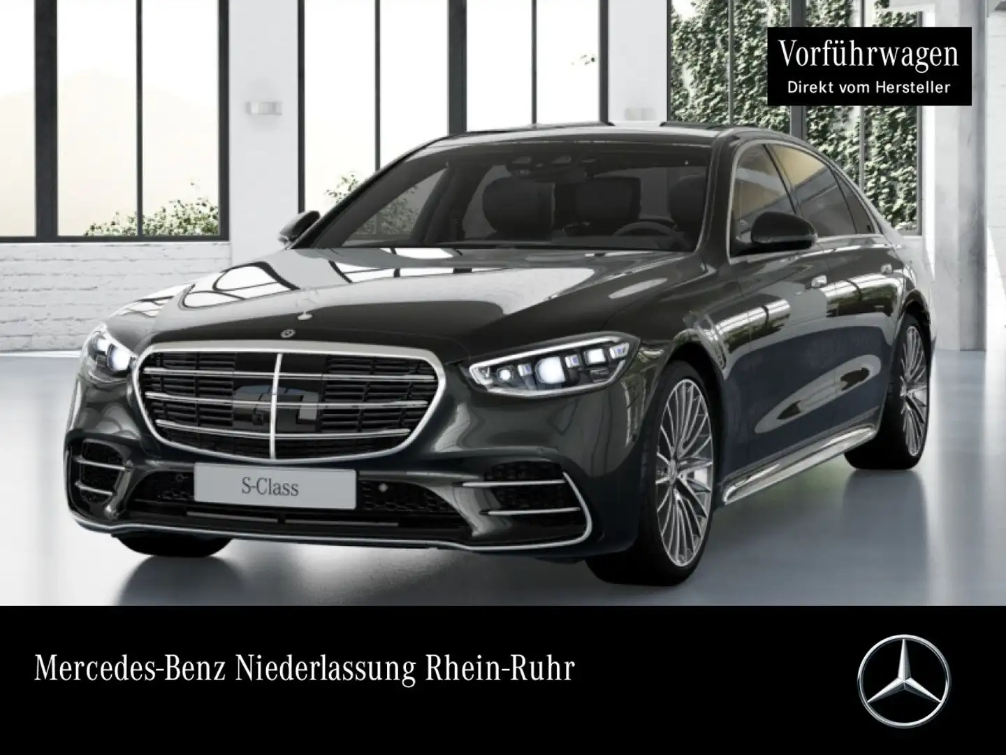 Mercedes-Benz S 600 S 580 L 4M AMG+PANO+360+DIGITAL-L+BURMESTER3D+TV Grey - 1