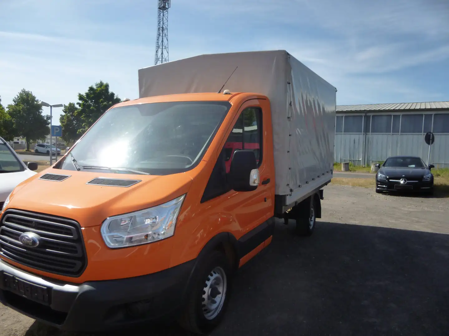 Ford Transit 310 L2  Pritsche mit Plane Orange - 2