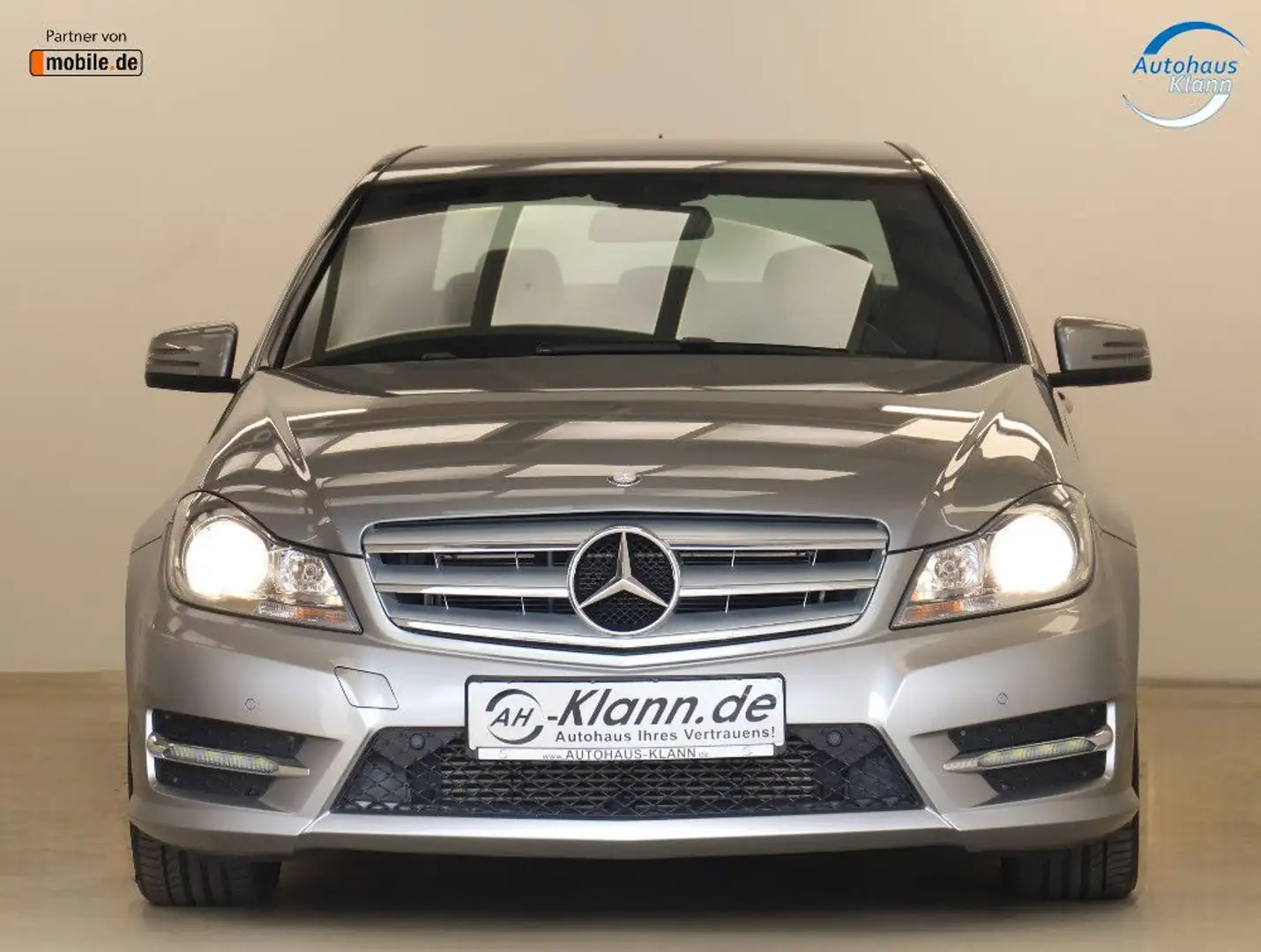 Mercedes-Benz C 180 CGI 156PS 7G BE AMG Line Navi 1.Hand Silber - 2