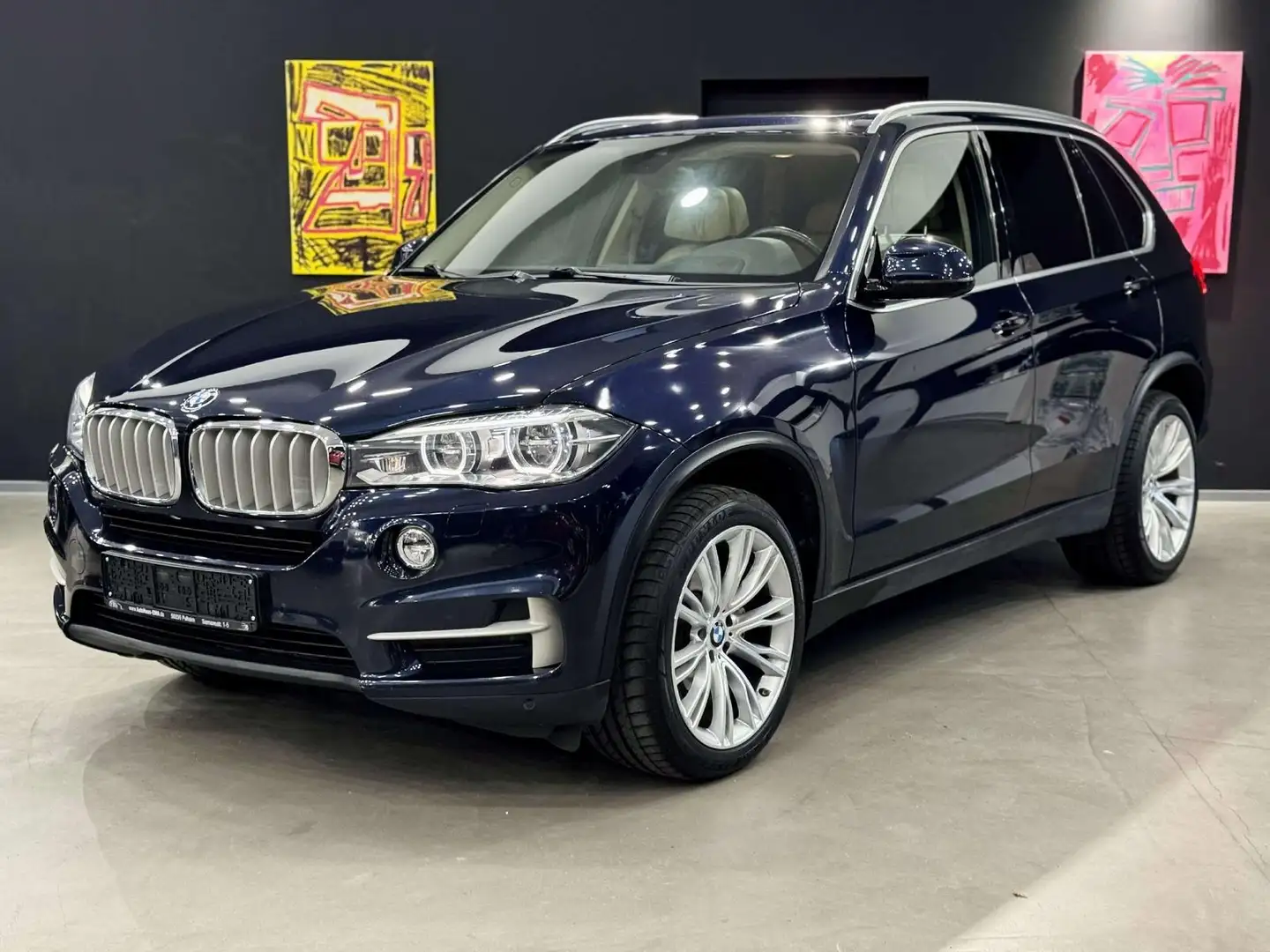 BMW X5 xDrive 40 d*Navi*Panorama*BMW Service*Individ Blau - 1