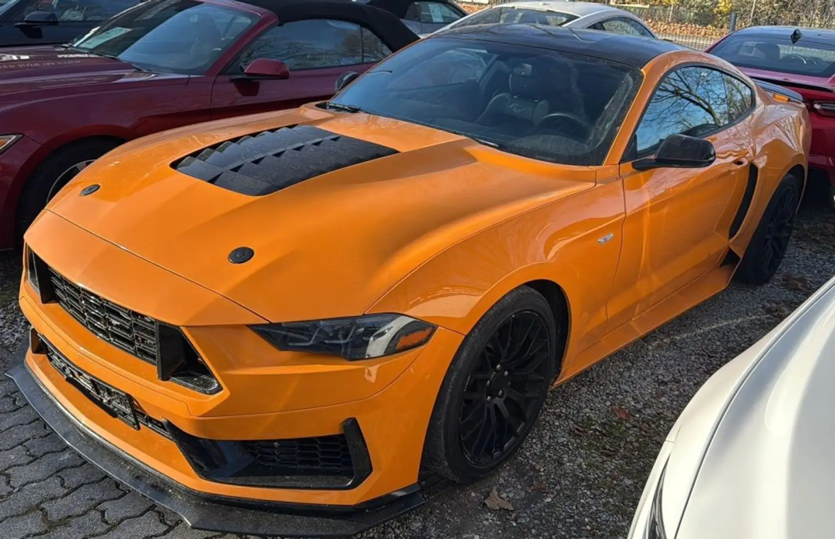 Ford Mustang Fastback 2.3 EcoBoost aut. Orange - 2