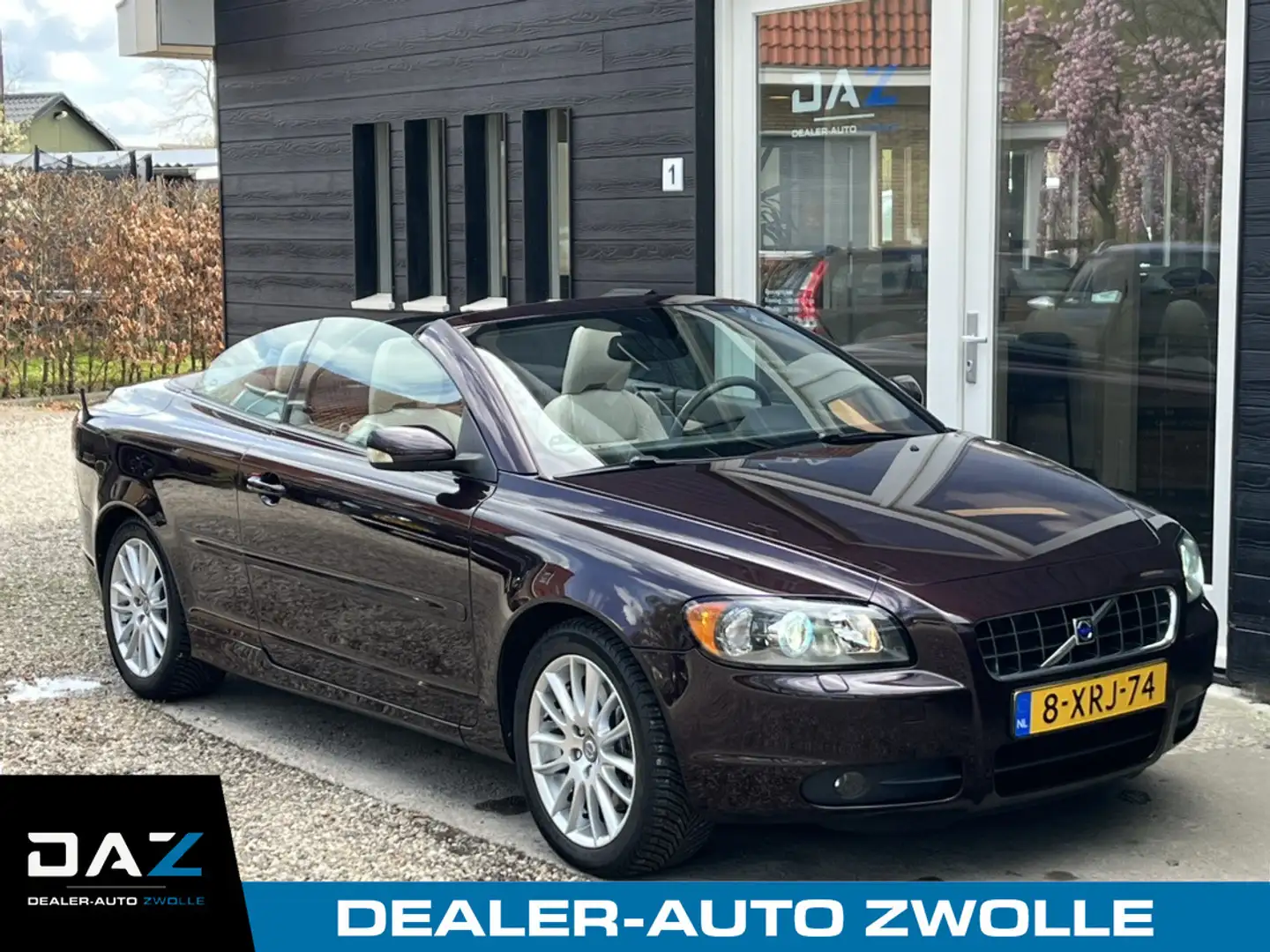 Volvo C70 Convertible 2.5 T5 Summum 221PK/Ecc/Audio/Leer/You Burdeos - 1