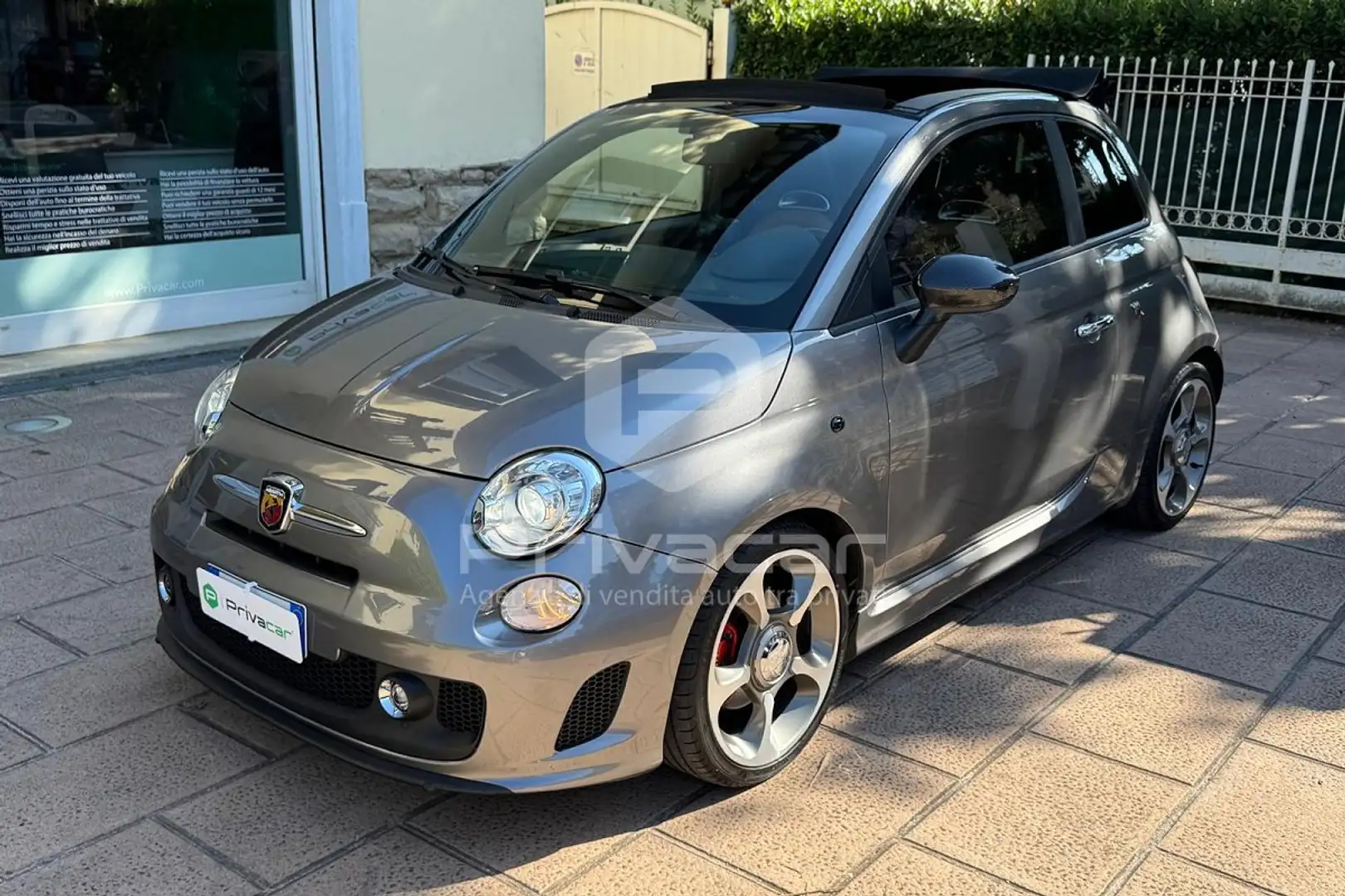 Abarth 500C 500 C 1.4 Turbo T-Jet MTA Argintiu - 1