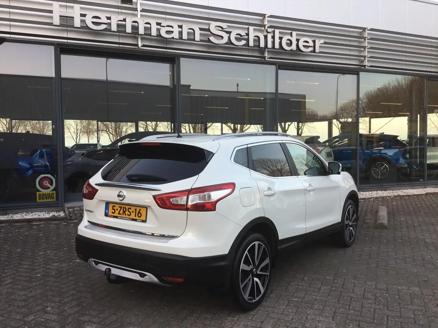 Nissan Qashqai 1.6 163pk Dig-T Tekna+Glass Roof *rijklaarprijs* Bianco - 2