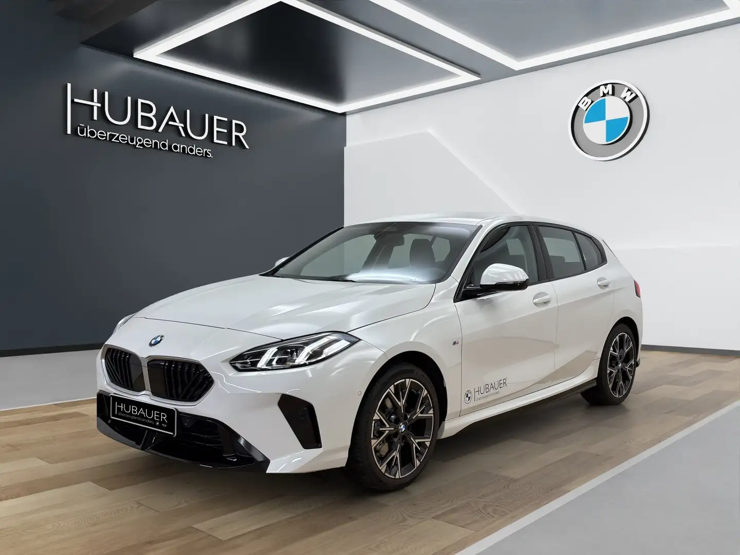 BMW 120 5-Türer [M Sport, Navi, RFK, SHZ, 18" LMR] Weiß - 1