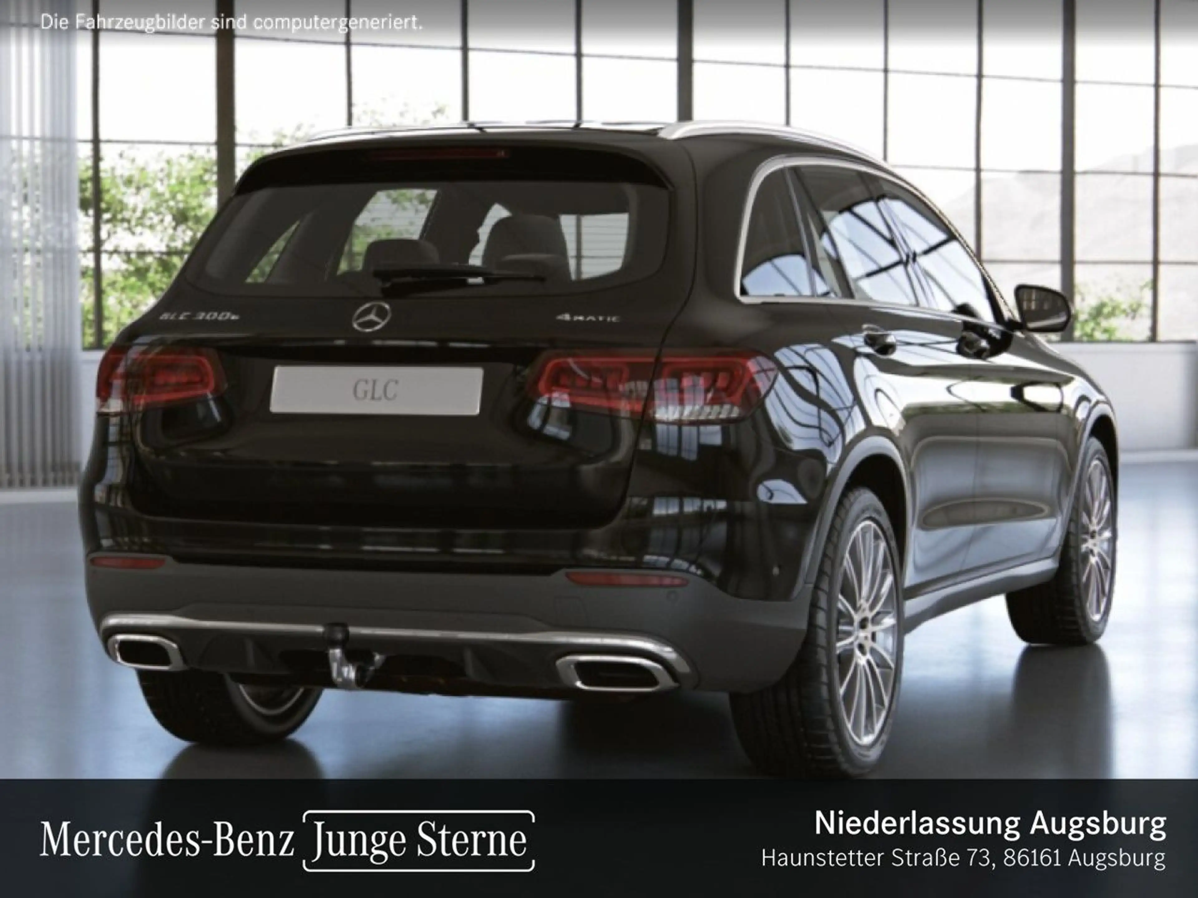 Mercedes-Benz GLC 300 e 4M AMG+AHK+LED+KAMERA+KEYLESS+9G — photo 5
