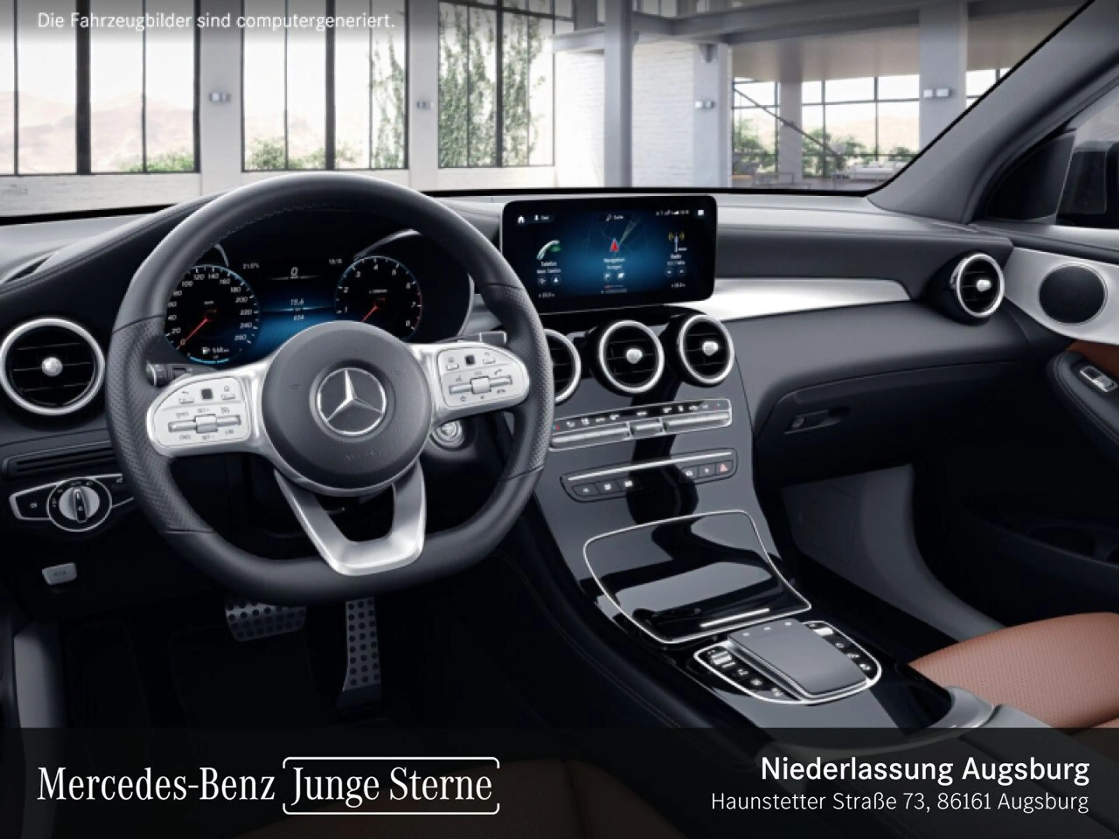 Mercedes-Benz GLC 300 e 4M AMG+AHK+LED+KAMERA+KEYLESS+9G — photo 11