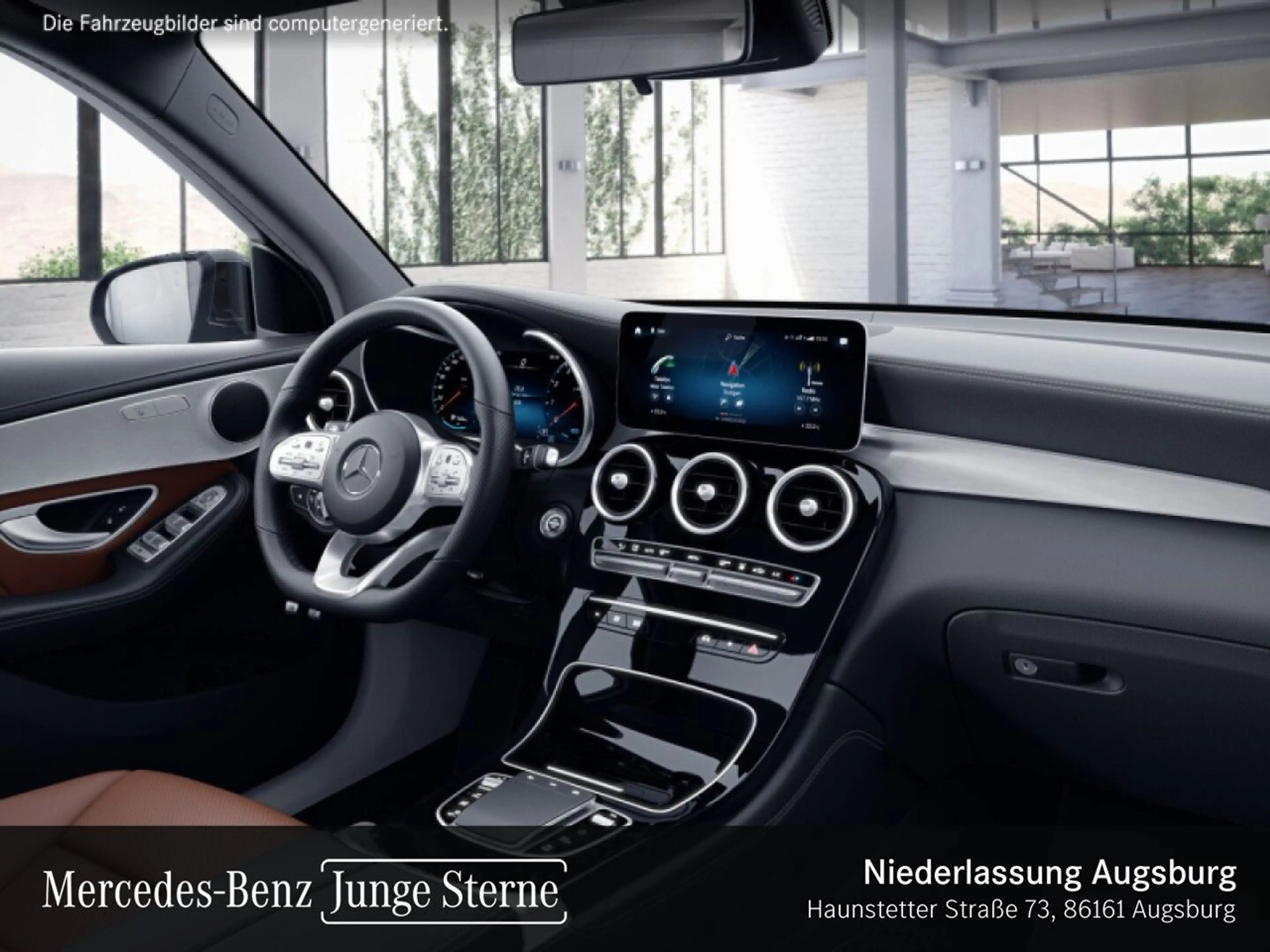 Mercedes-Benz GLC 300 e 4M AMG+AHK+LED+KAMERA+KEYLESS+9G — photo 12