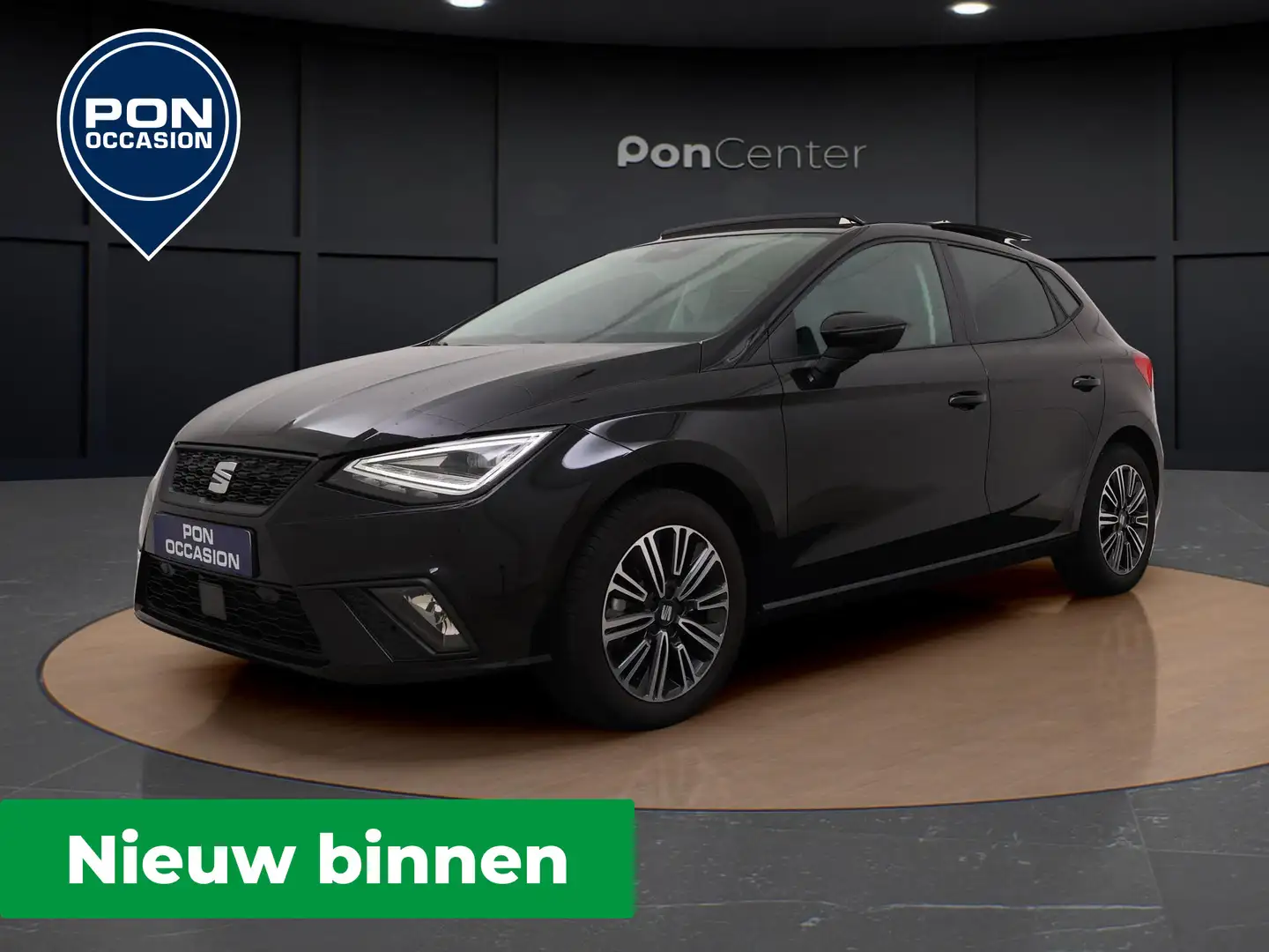 SEAT Ibiza 1.0 Eco TSI Style | Pano Dak | Carplay | Camera | Noir - 1