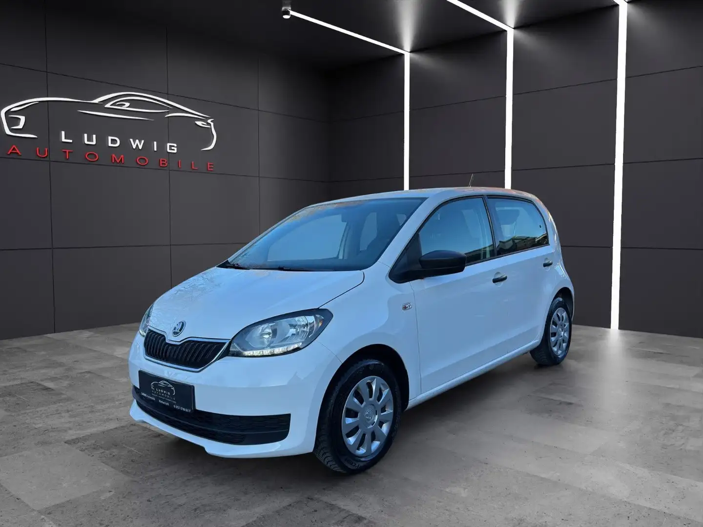 Skoda Citigo Active / 1 HAND / LED / 5 TÜRE / EURO 6 Weiß - 1