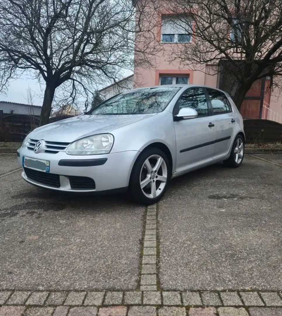 Volkswagen Golf 5 tdi 90cv trend porte Gris - 1