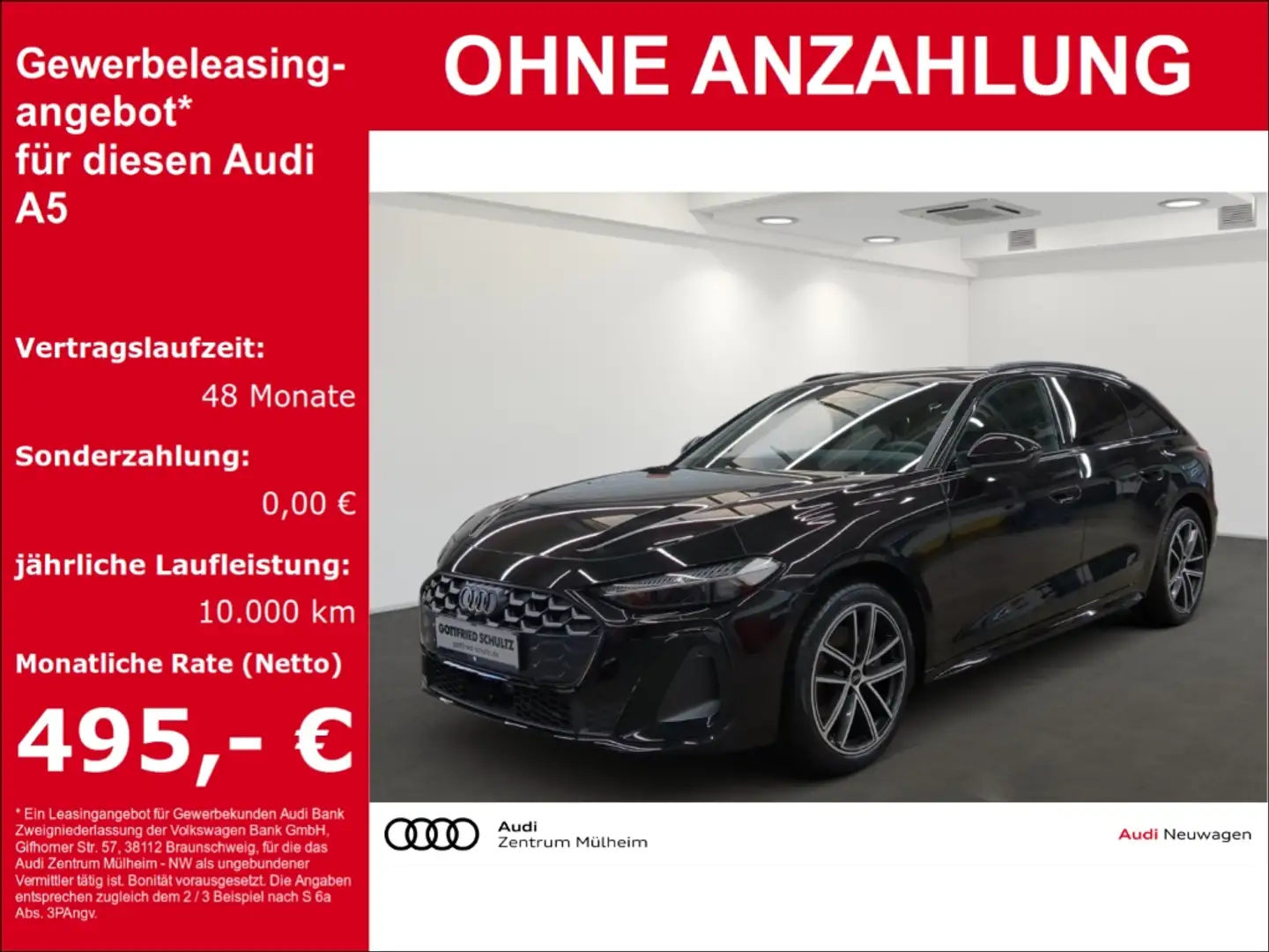 Audi A5 Avant TDI 150 kWAHK Navi digitales Cockpit Soundsy Fekete - 1