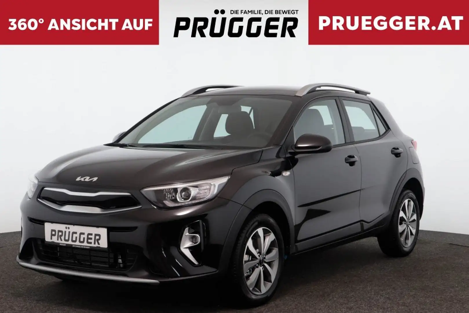 Kia Stonic 1.0 TGDI Silber Kamera Carplay Schwarz - 1