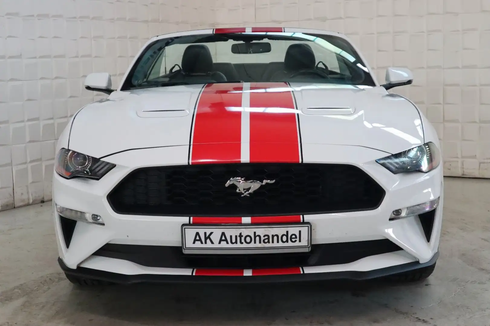 Ford Mustang Basis Convertible LED Vollleder Kamera Weiß - 2