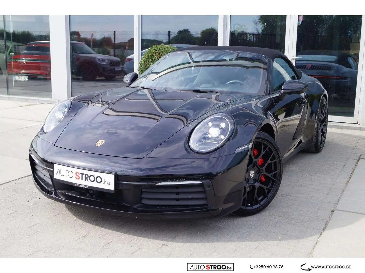 Porsche 992 Carrera 4 Cabrio PDK l CHRONO l BOSE l 360 APPRO Noir - 1