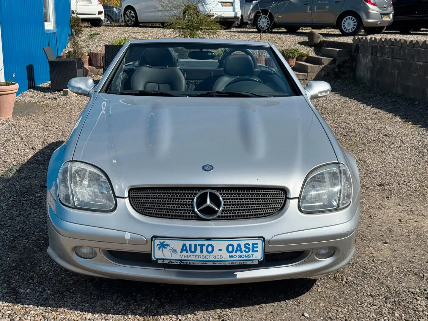 Mercedes-Benz SLK 200 Kompressor**Cabrio**Automatik**111 TKM** Silber - 2