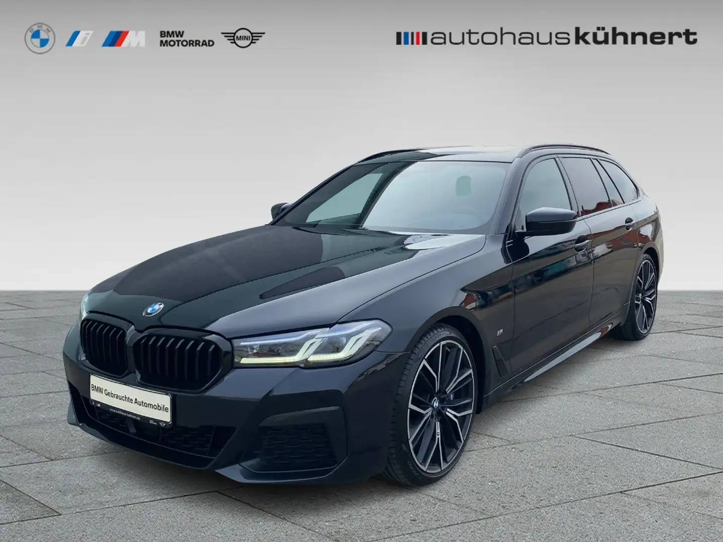 BMW 540 d xDrive Touring ///M Sport Laser PanoSD AHK Sthzg Nero - 1
