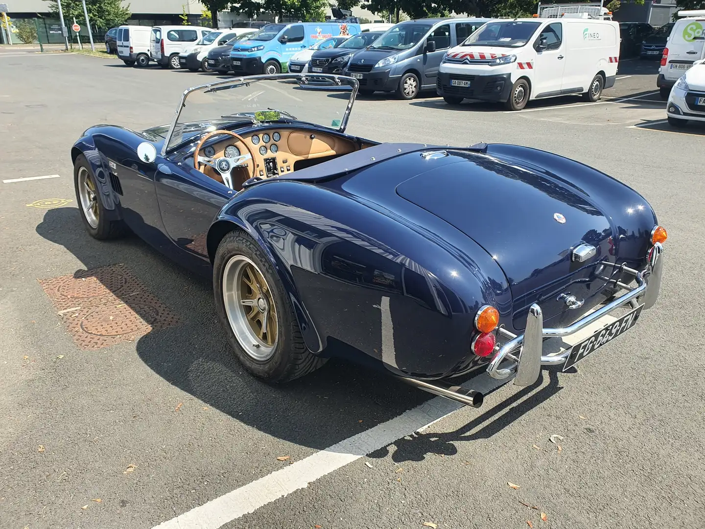 AC Cobra MK IV ALUMINIUM Bleu - 2