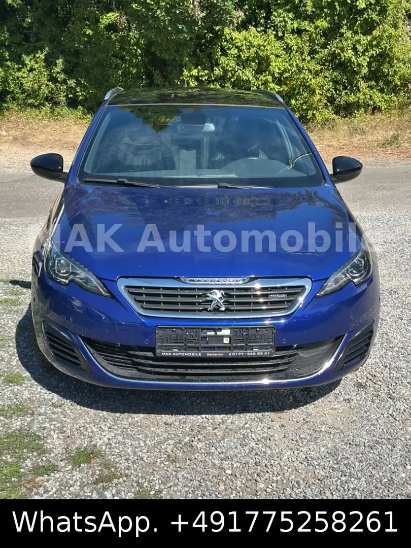 Peugeot 308 SW GT-Line Pano,Navi,Massage,Kam,Eu6 Blau - 2