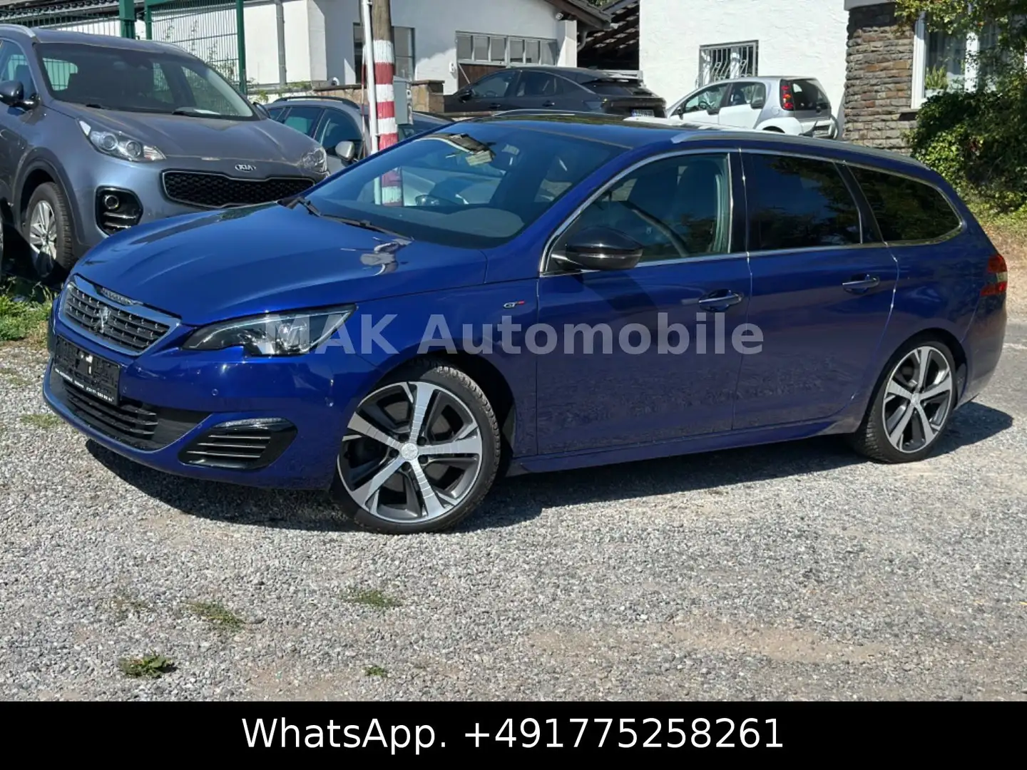 Peugeot 308 SW GT-Line Pano,Navi,Massage,Kam,Eu6 Blau - 1