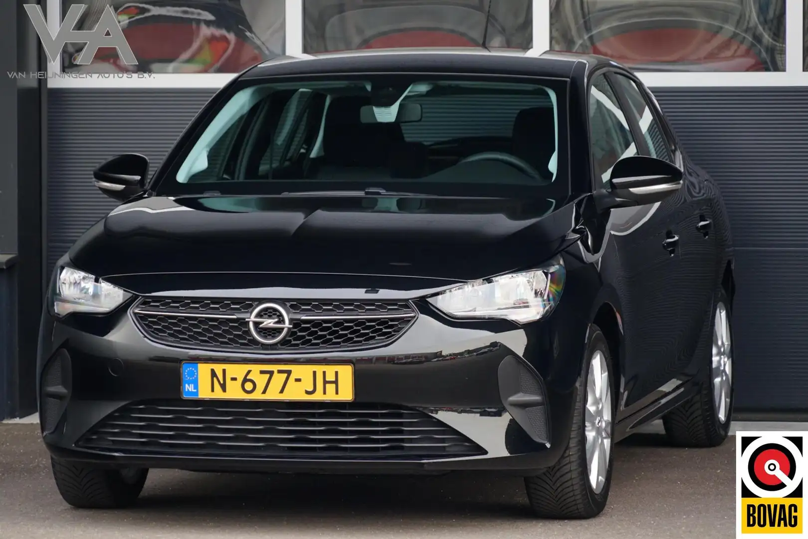 Opel Corsa 1.2 Edition, NL, cruise, CarPlay, navi, DAB, L.M. Noir - 1