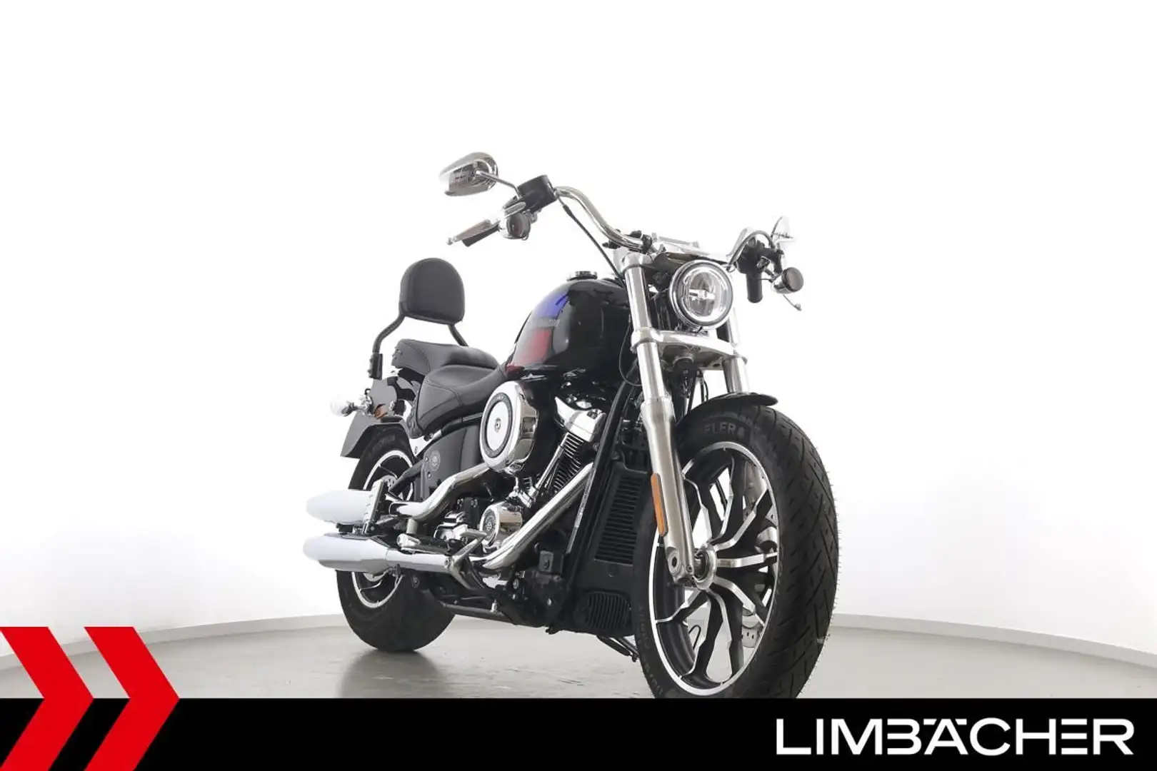 Harley-Davidson Softail LOW RIDER FXLR - 1. HAND, EXTRAS! Negro - 2