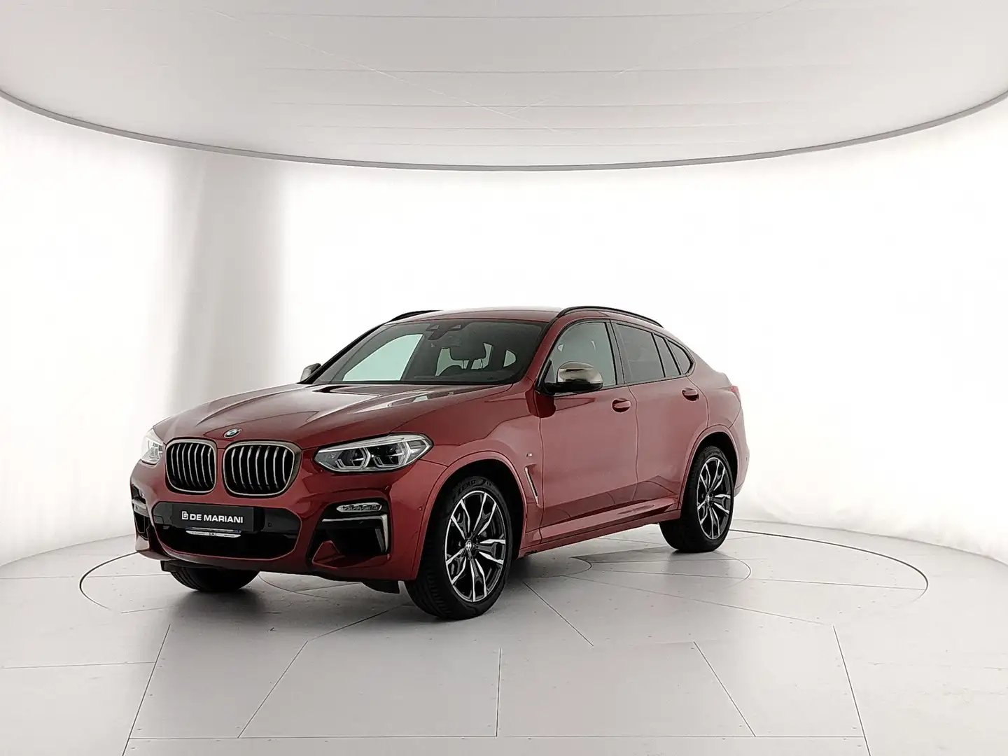 BMW X4 M X4 xdrive M40d auto Červená - 1