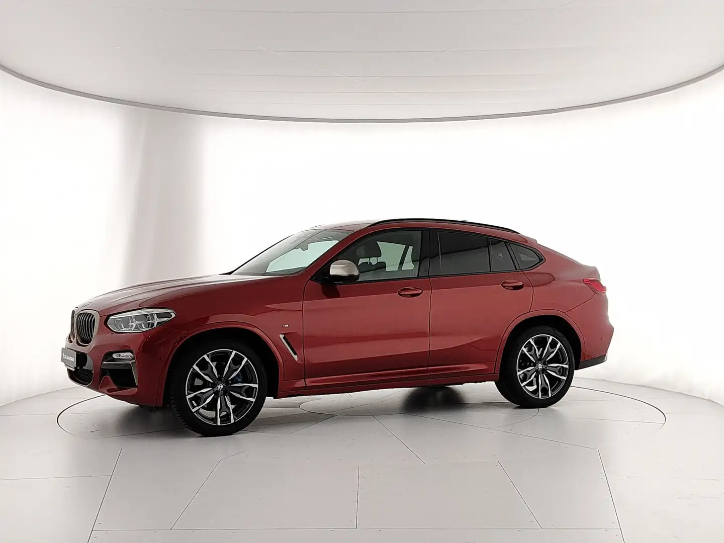 BMW X4 M X4 xdrive M40d auto Červená - 2