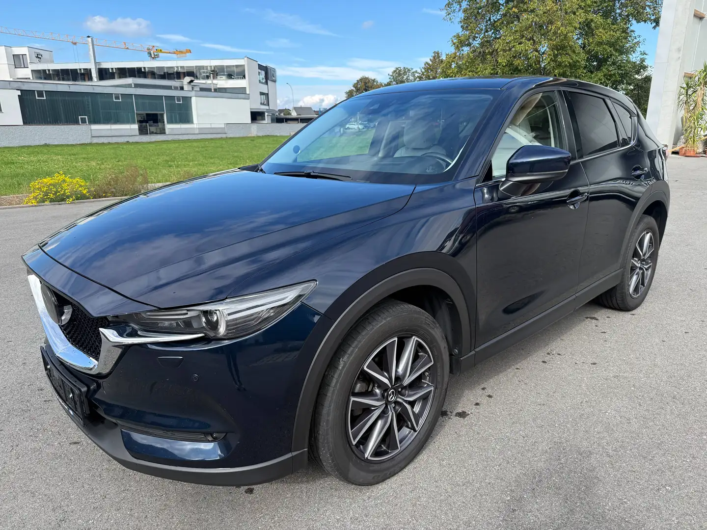 Mazda CX-5 CD175 AWD Revolution Top "Leder weiss" Automatik Navi Kamera BOSE Head-up 4xSHZ 8xAlu Blau - 1