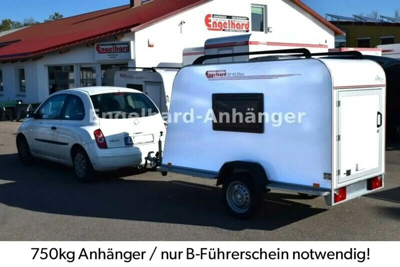 Autres TF4SP Mini Camper / Schlafanhänger  750kg Blanc - 2