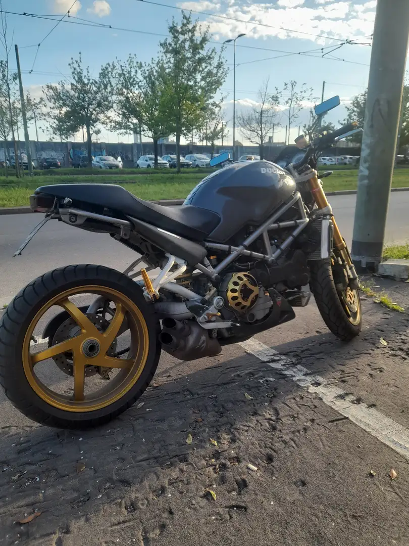 Ducati Monster S4R Gris - 1