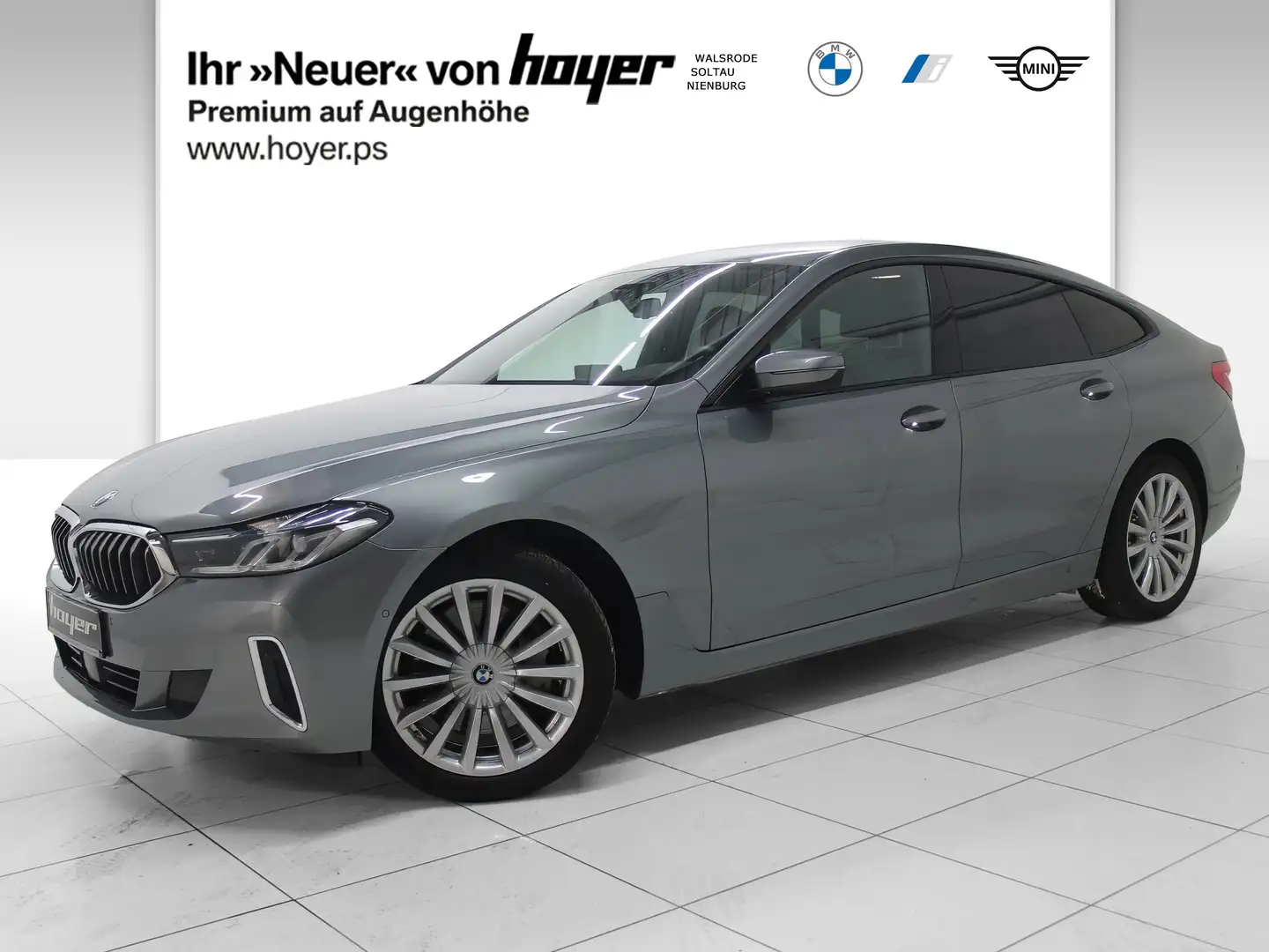 BMW 640 i xDrive Gran Turismo Head-Up HK HiFi DAB Gri - 1