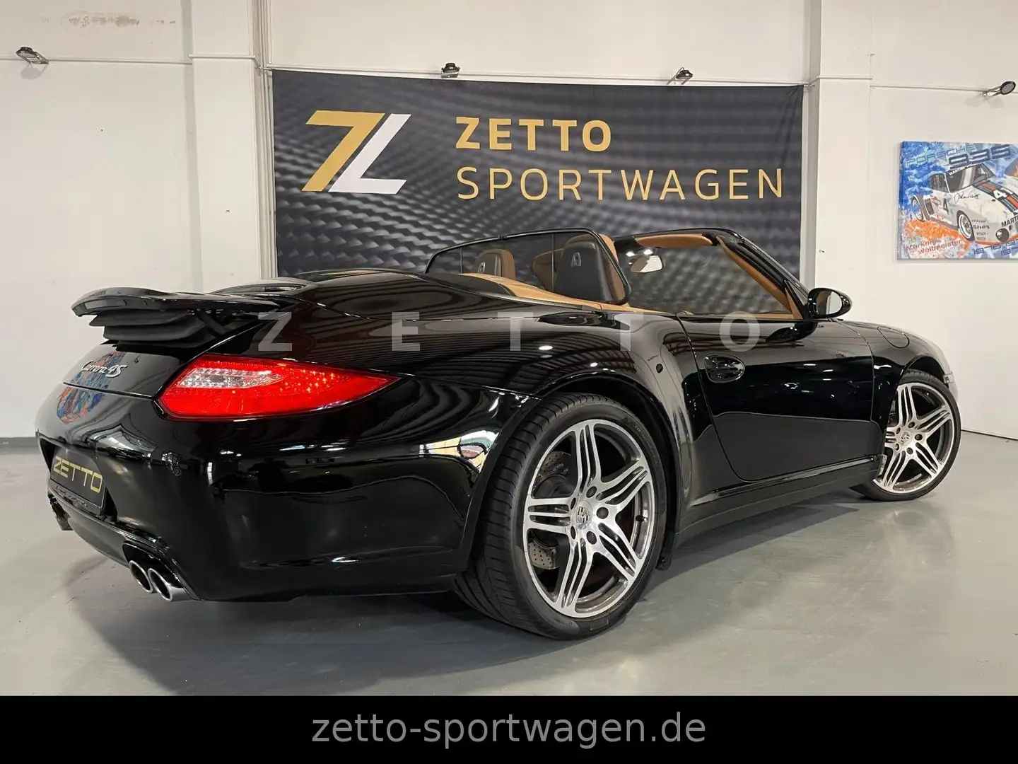 Porsche 997 4S CABRIO | Handschaltung | SPORT-CHRONO | Noir - 2