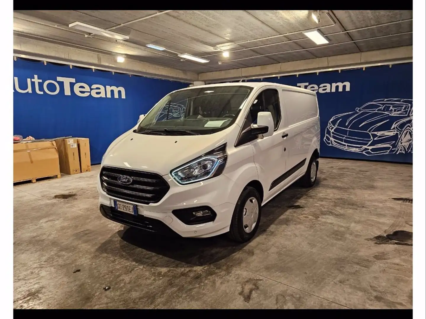 Ford Transit Custom 280 2.0 tdci 130cv trend l1h1 e6.2 Bianco - 1
