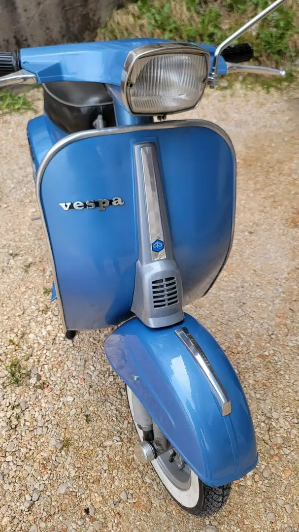 KTM 125 EXC vespa Modrá - 1