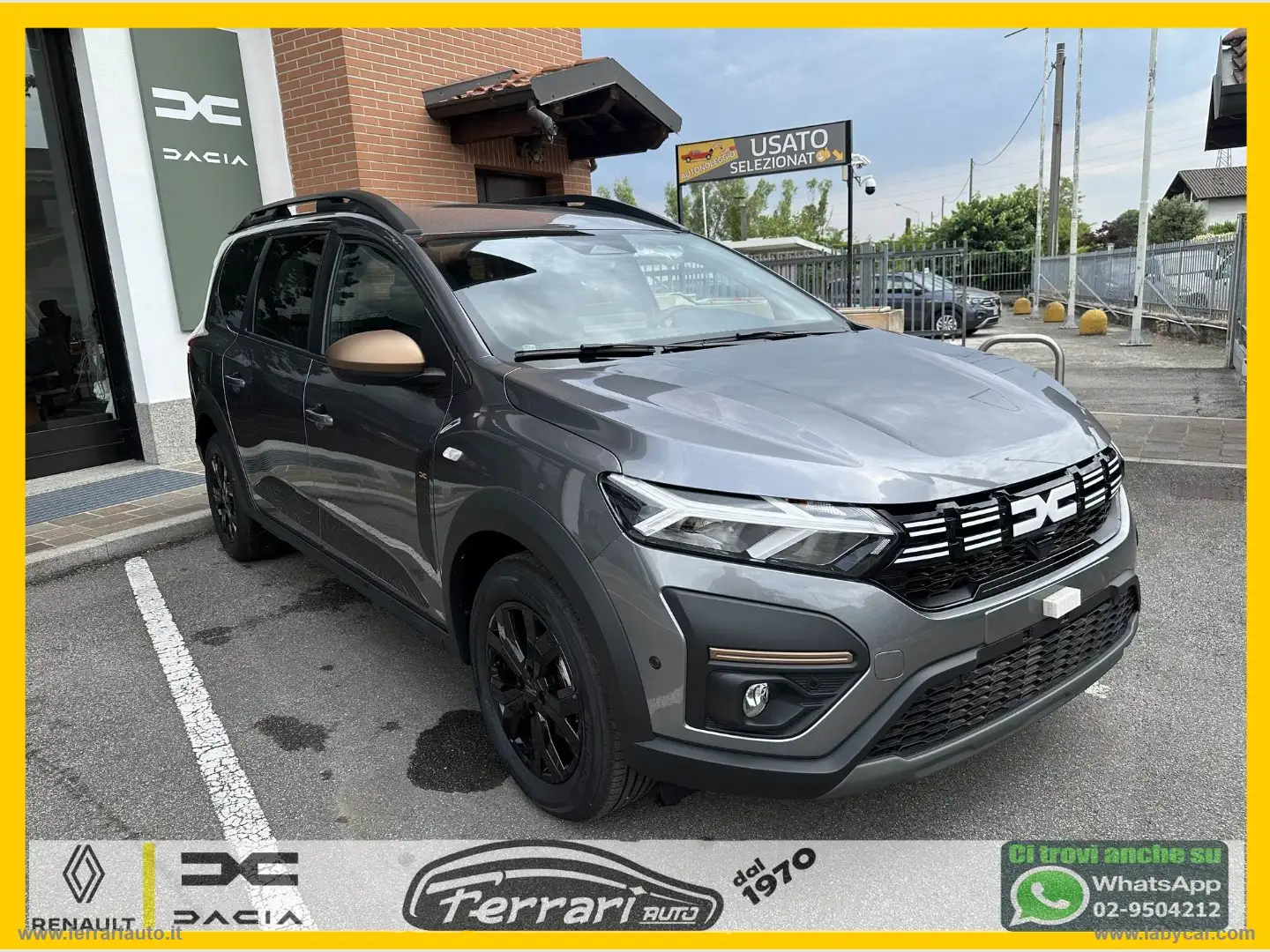 Dacia Jogger 1.0 TCe GPL 100CV 7pti Extreme Up KM ZERO Grigio - 2
