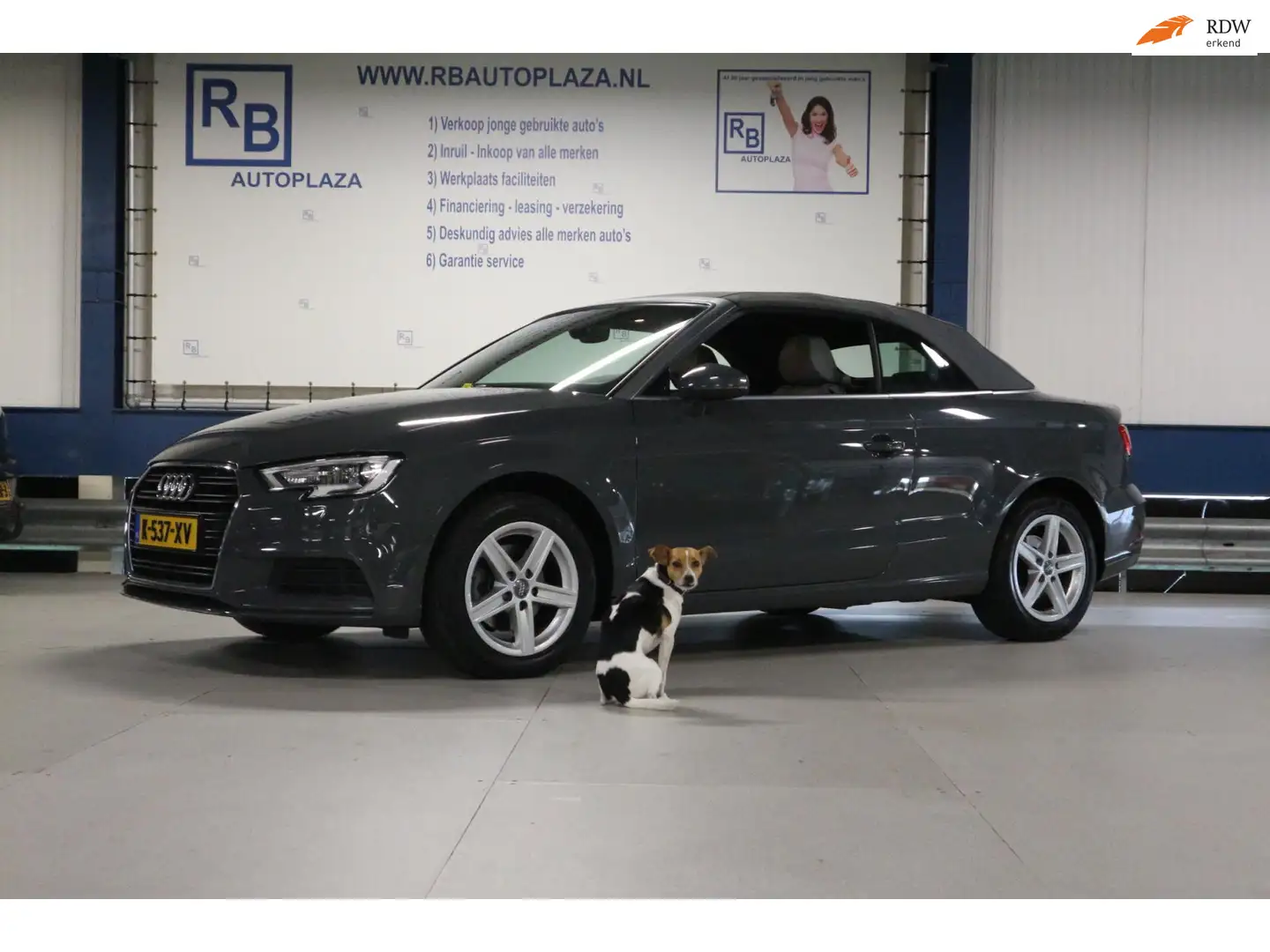 Audi A3 Cabriolet 1.4 TFSI Sport S Line Edition / 12 MAAND Grau - 1