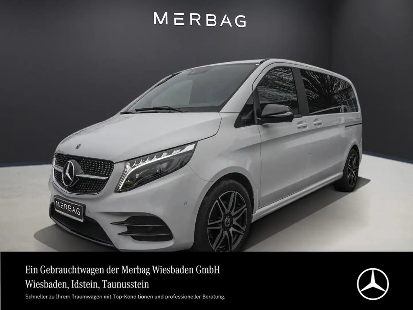 Mercedes-Benz V 300 EDITION Sport+Night Pak. AMG-Line Kompakt Bianco - 1