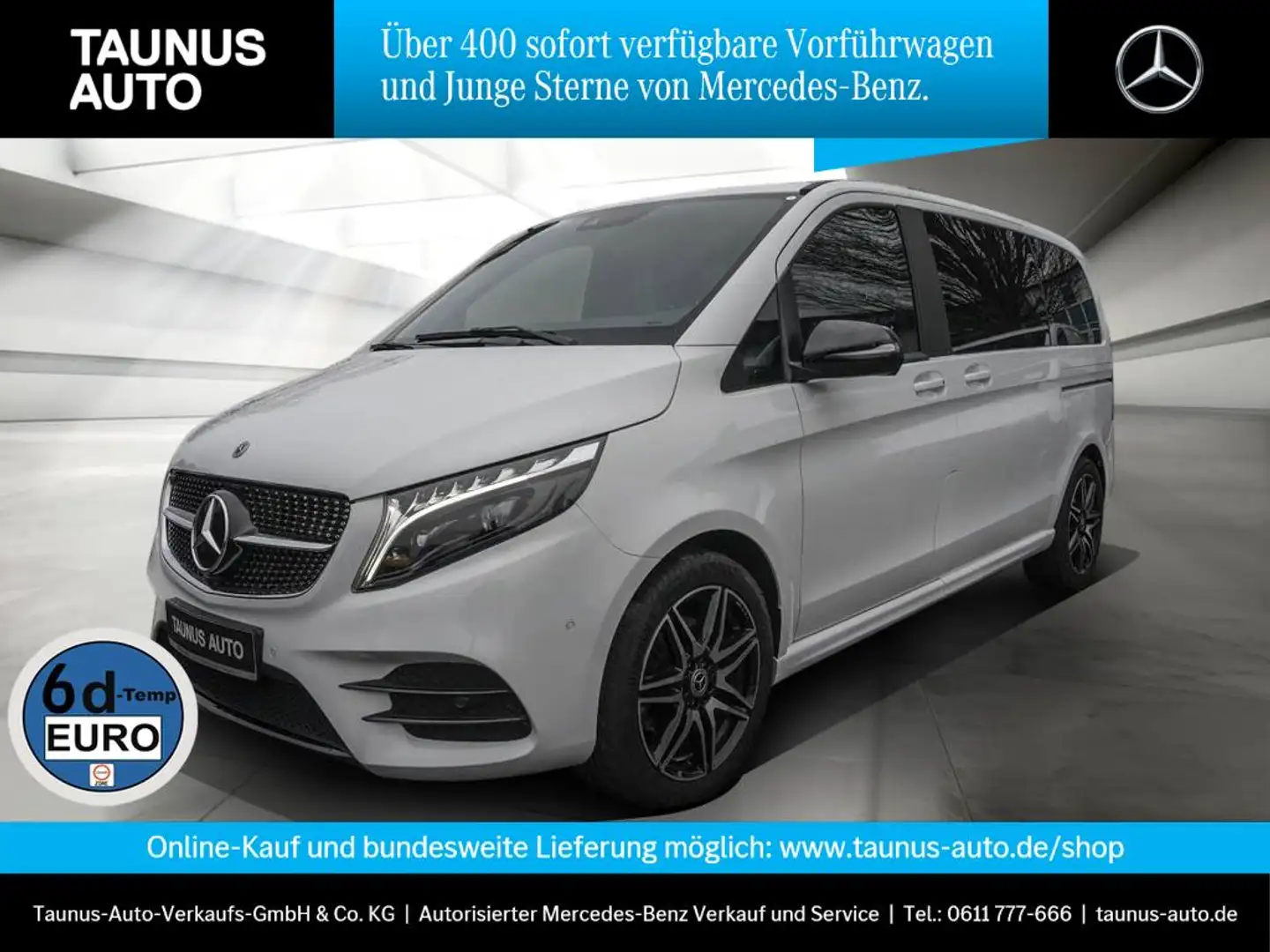 Mercedes-Benz V 300 EDITION Sport+Night Pak. AMG-Line Kompakt Wit - 1