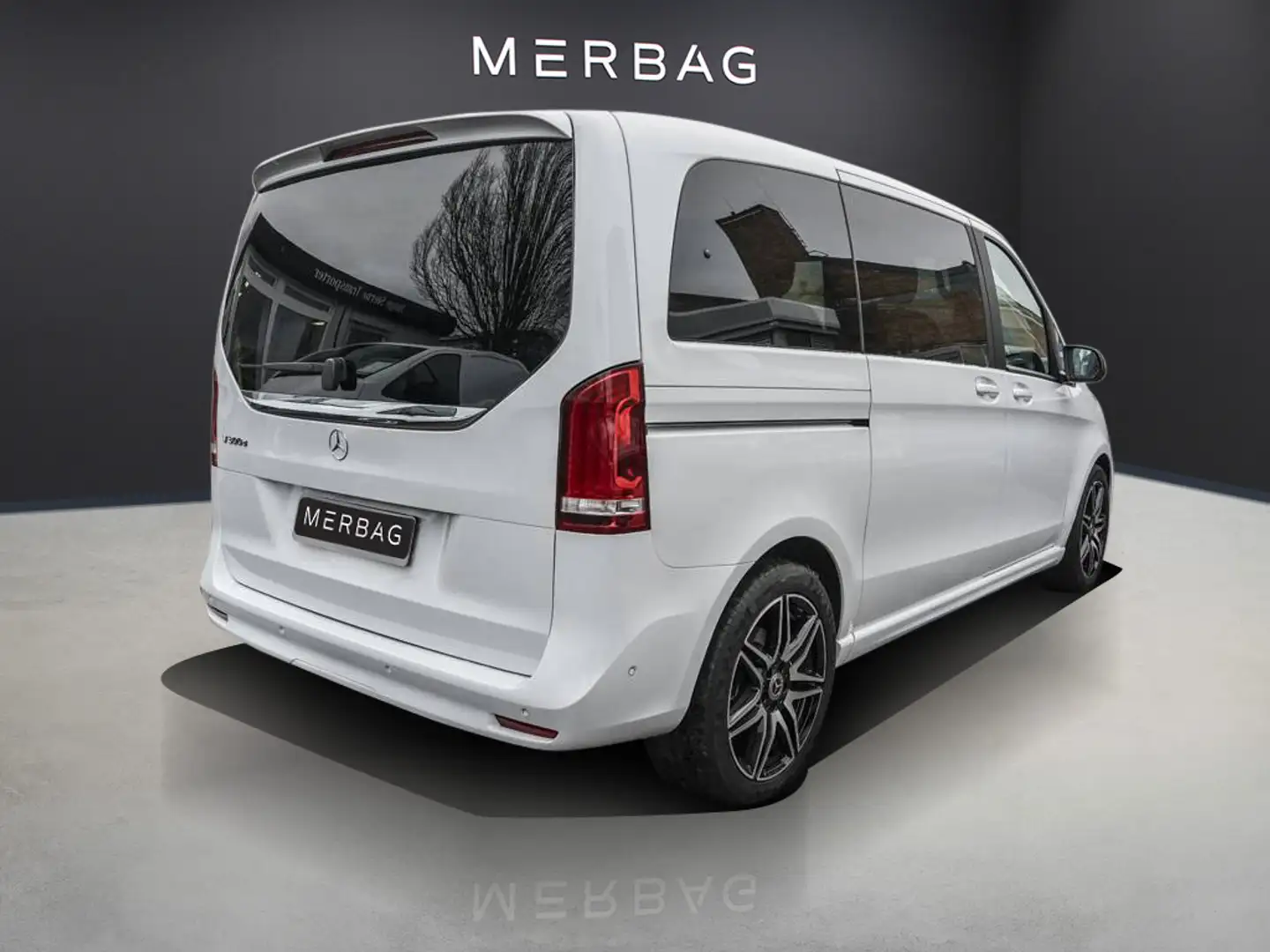 Mercedes-Benz V 300 EDITION Sport+Night Pak. AMG-Line Kompakt Bianco - 2