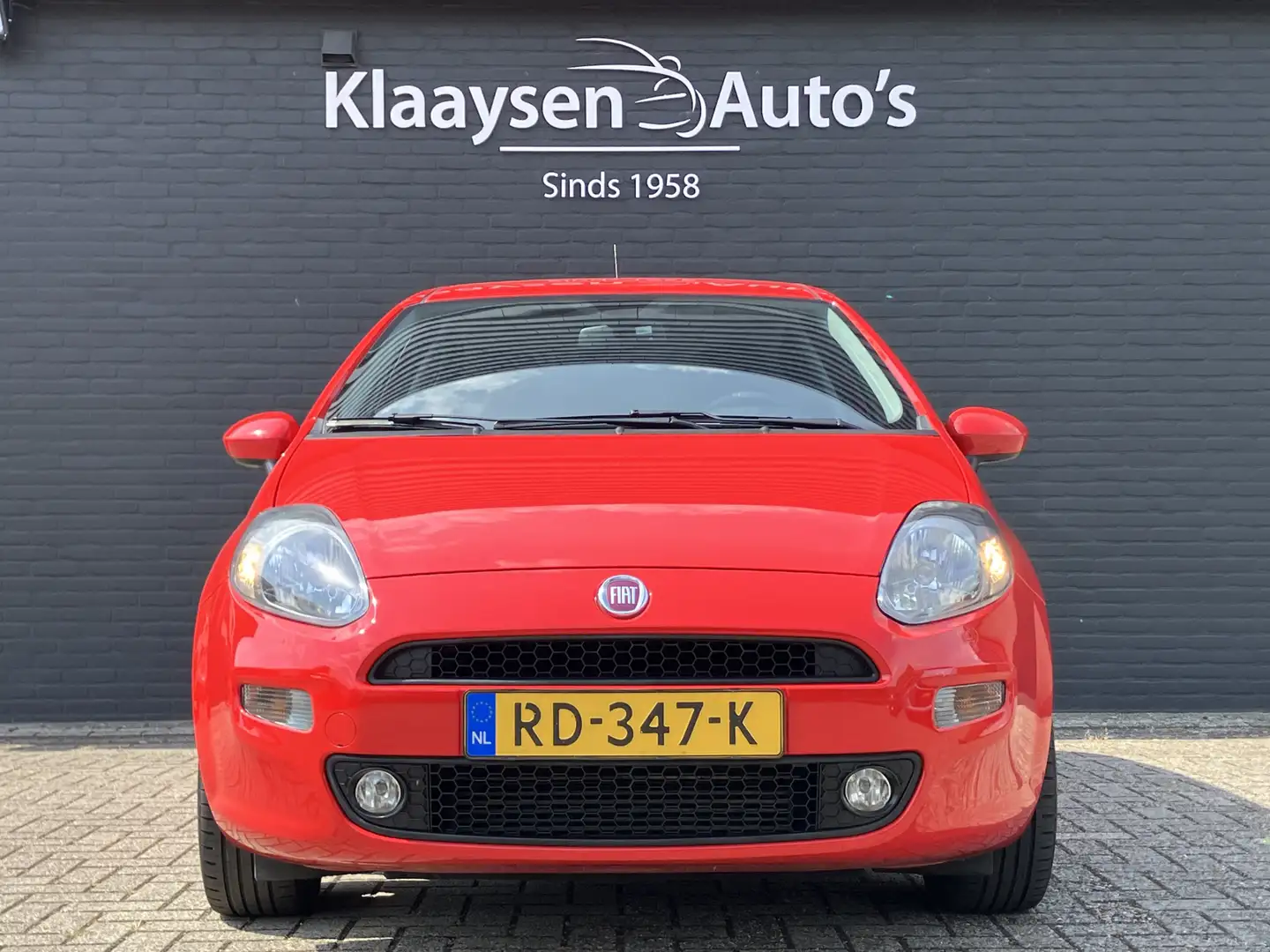 Fiat Punto Evo 0.9 TwinAir Sempre | 1e eigenaar | navigatie | cru Rood - 2