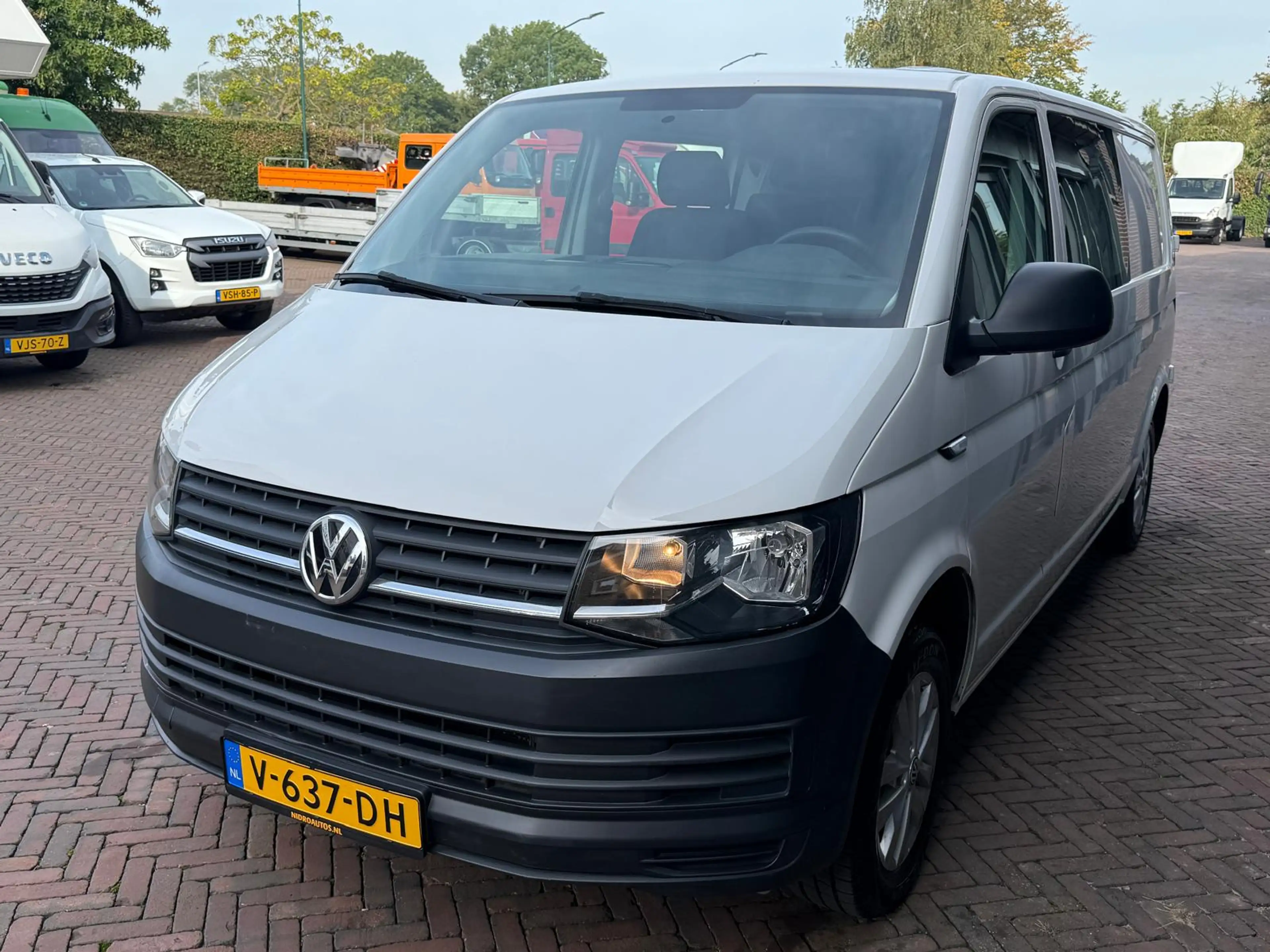 Volkswagen Transporter 2.0 TDI L2 Airco Dubbel Cabine 102PK Trekhaak 1e E — photo 7