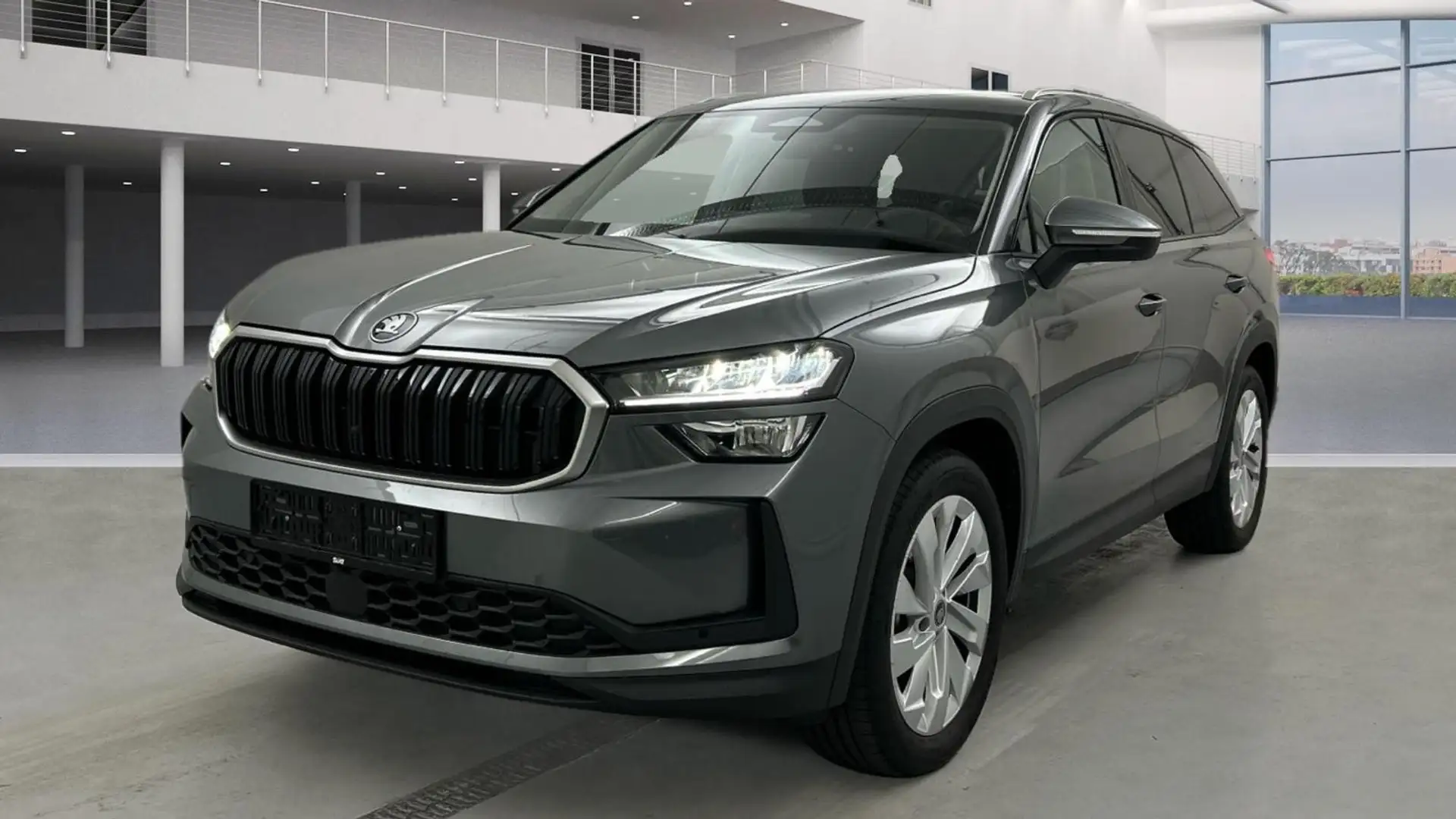 Skoda Kodiaq 1.5 TSI Selection*7-SITZER*VORB.AHK*GARANTIE*APP*N Grau - 1