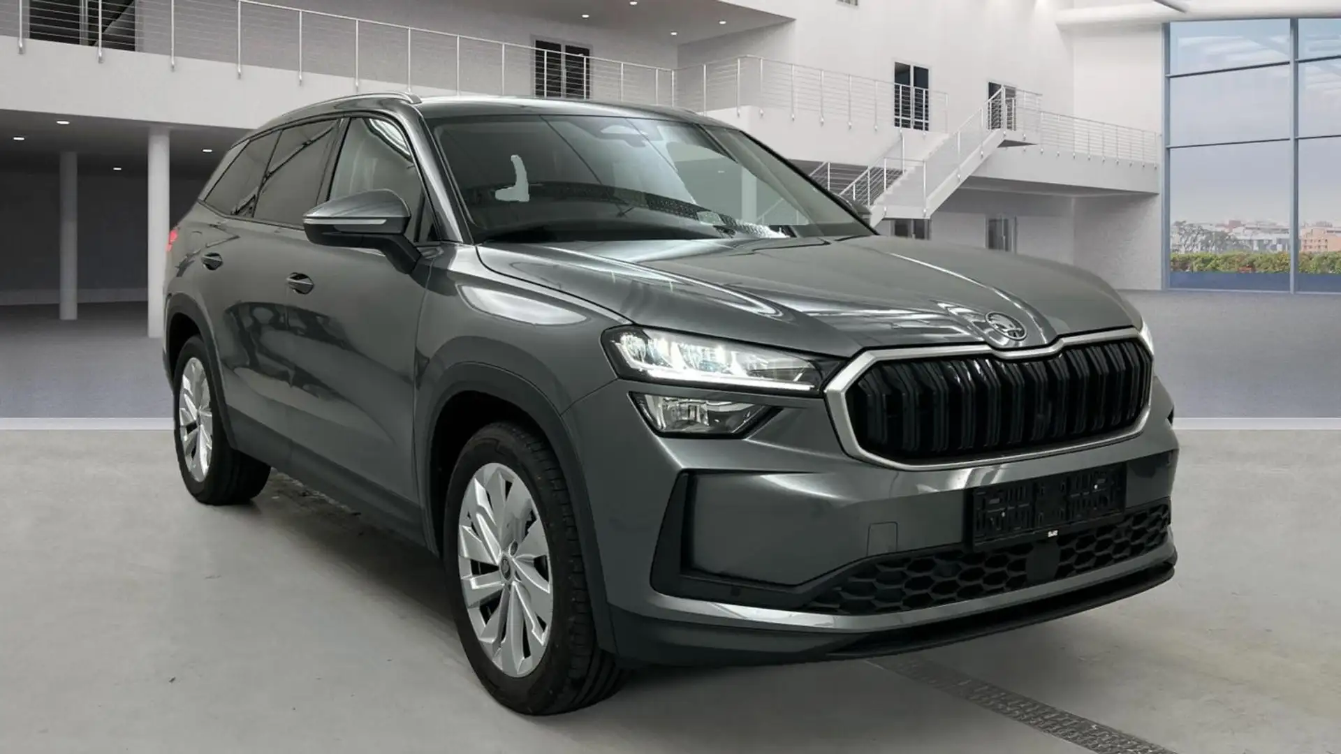 Skoda Kodiaq 1.5 TSI Selection*7-SITZER*VORB.AHK*GARANTIE*APP*N Grau - 2