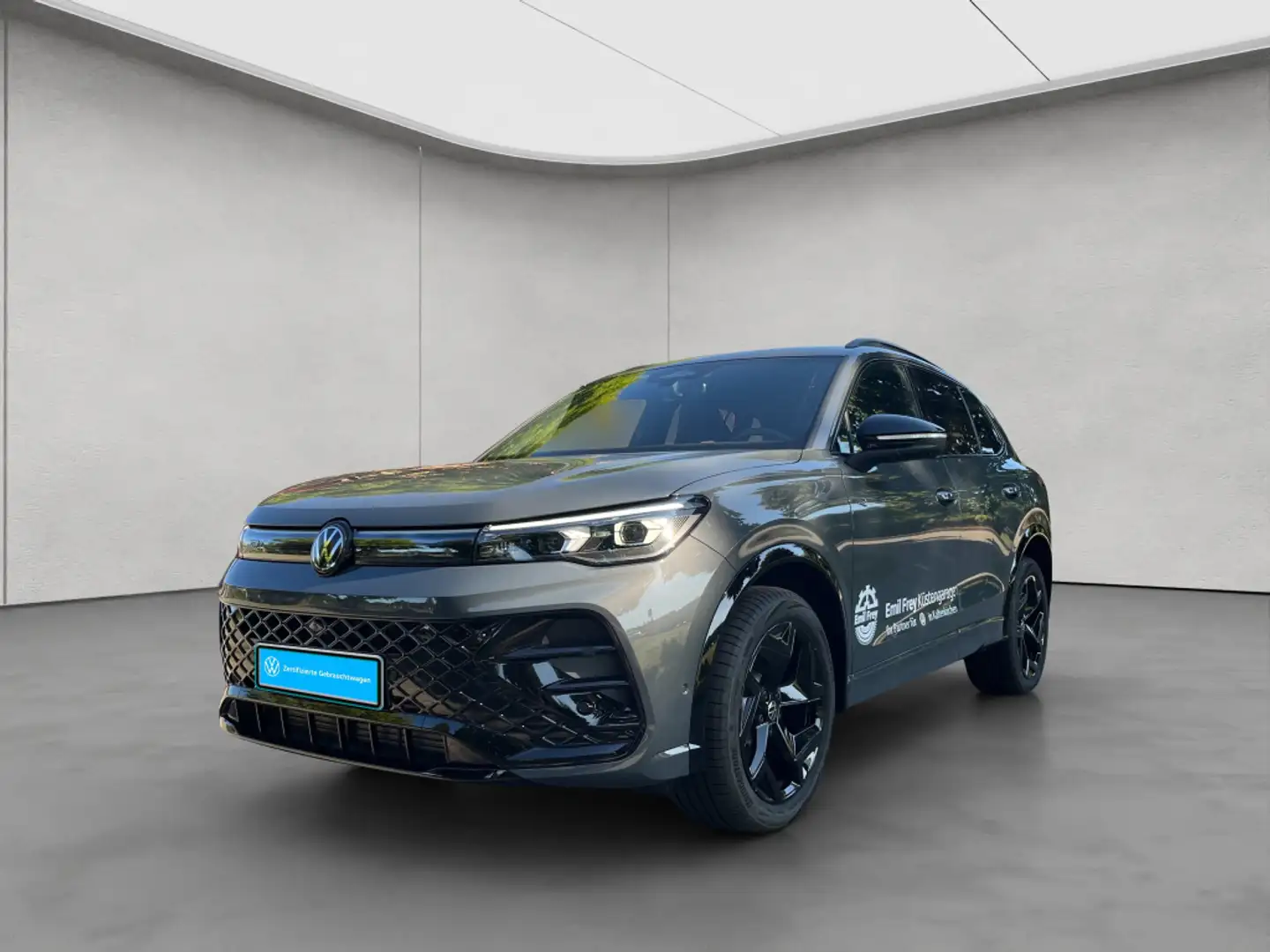 Volkswagen Tiguan 2.0 TDI SCR 4MOTION DSG R-Line AHK IQ.LIG Grau - 2